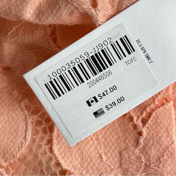 NWT Janie and Jack Tropical Peach Lace Shorts - Size 3 - Picture 6 of 9